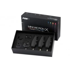 Ensemble De 4 Cannes à Pêche Fox Mini Micron X Inc Hardcases