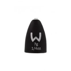 Westin Add-It Tungsten Bullet Poids 7g Noir Mat 3pcs