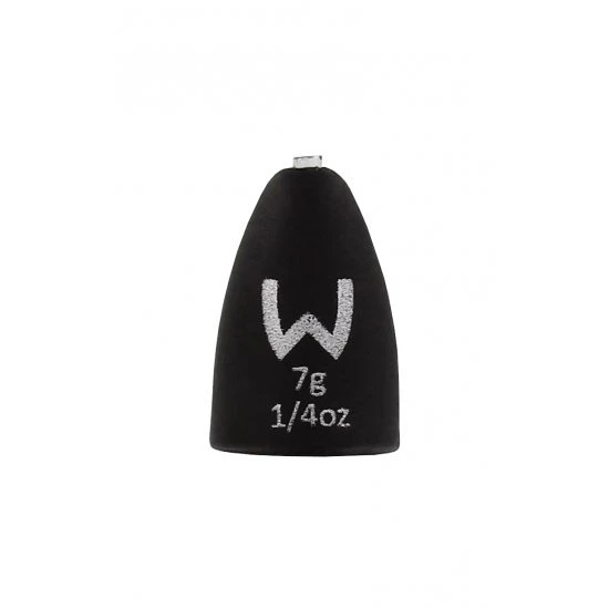 Westin Add-It Tungsten Bullet Poids 7g Noir Mat 3pcs 3 Westin Add-It Tungsten Bullet Poids 7g Noir Mat 3pcs
